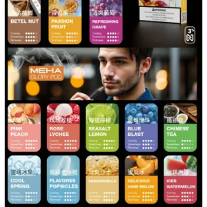 MEHA魅嗨一代煙彈|兼容通用ILIA KIS5 LANA 等一代主機